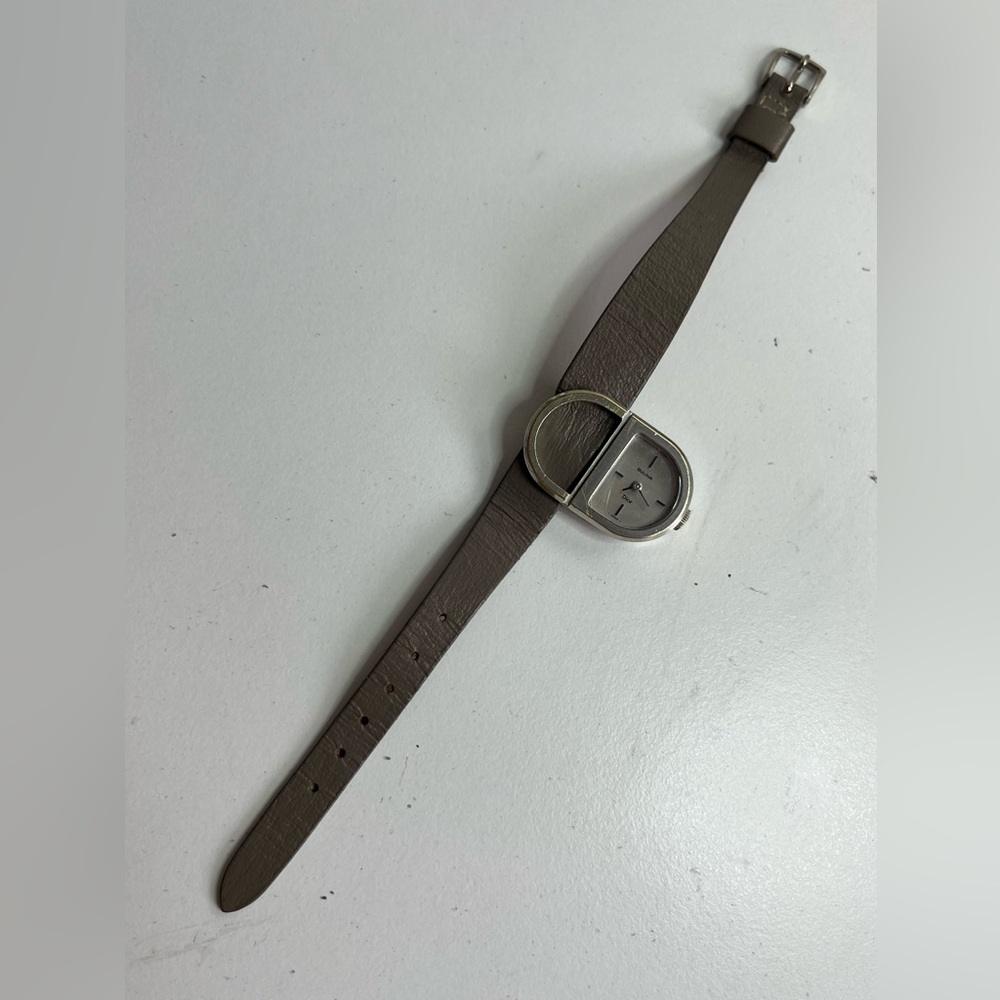 BULOVA DIOR ladies Watch LOGO (CD) design mechanical manual winding. - Picture 11 of 17